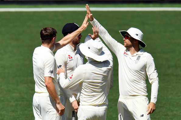 Despite losing Ball early, England impressively galvanised and reduced the CA XI to 57 for 5 before the hosts rallied to reach 233 for 9 declared Despite losing Ball early, England impressively galvanised and reduced the CA XI to 57 for 5 before the hosts rallied to reach 233 for 9 declared
