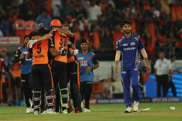 Mayank Markande's four-fer wasn't enough to lift Mumbai Indians to their maiden win of the season. Mayank Markande's four-fer wasn't enough to lift Mumbai Indians to their maiden win of the season.
