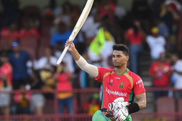 King smashed 10 fours and 11 sixes in his scintillating knock King smashed 10 fours and 11 sixes in his scintillating knock