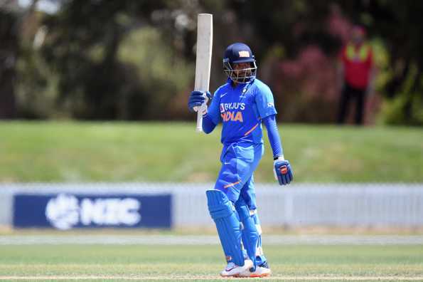 Prithvi Shaw slammed five fours and three sixes in his knock of 48. Prithvi Shaw slammed five fours and three sixes in his knock of 48.