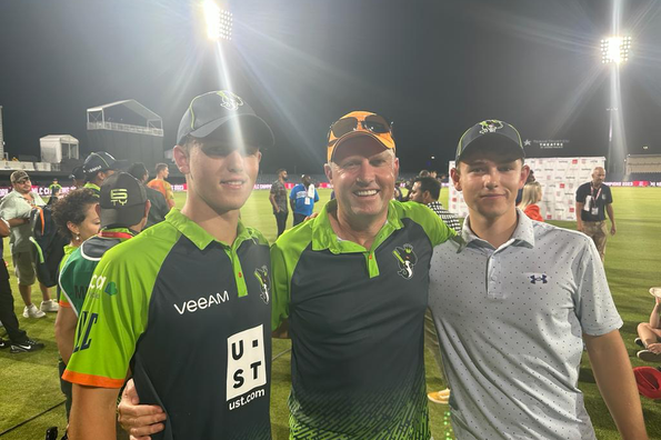 Like two peas in a pod. Matthew Tromp and Joshua Tromp (Pic: Brett Tromp) Like two peas in a pod. Matthew Tromp and Joshua Tromp (Pic: Brett Tromp)