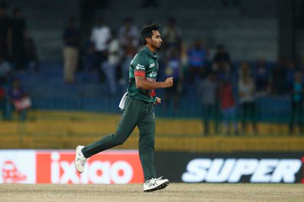 Tanzim Hasan Sakib returned excellent figures of 7-2-14-3 Tanzim Hasan Sakib returned excellent figures of 7-2-14-3