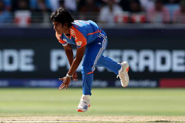Arundhati Reddy picked up career best figures of 3-19 Arundhati Reddy picked up career best figures of 3-19