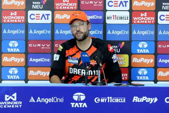 The SRH head coach, speaking after their loss to GT, acknowledged the "ramifications of losing four in a row" The SRH head coach, speaking after their loss to GT, acknowledged the "ramifications of losing four in a row"