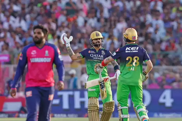 The openers hit half-centuries for RCB. The openers hit half-centuries for RCB.