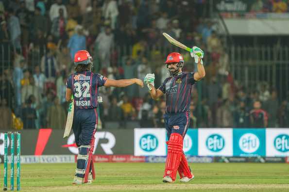 Khushdil bagged three wickets and scored 23 not out in the chase Khushdil bagged three wickets and scored 23 not out in the chase