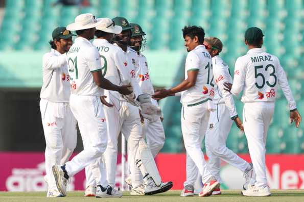 Taijul Islam ended with nine wickets in the second Test Taijul Islam ended with nine wickets in the second Test