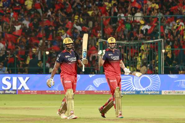 Romario Shepherd struck the joint second-fastest IPL fifty to set up RCB's win over CSK Romario Shepherd struck the joint second-fastest IPL fifty to set up RCB's win over CSK