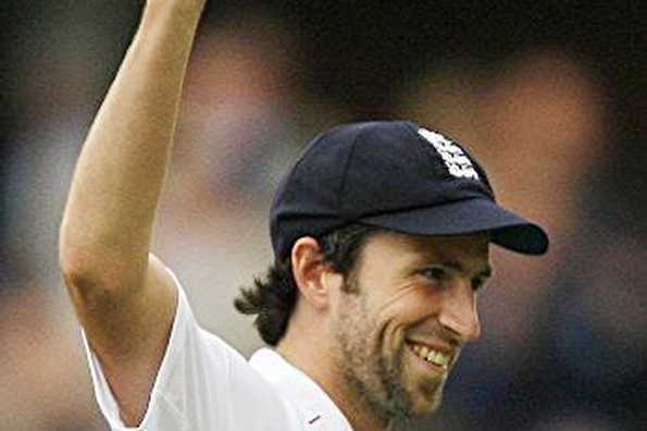 England's Graham Onions celebrates taking the wicket of West Indies batsman Lionel Baker during the second day of the Test match against at Lords cricket ground, in London. Onions took five wickets, including three in an over, on his Test debut to leave the West Indies contemplating the prospect of defeat inside three days at Lord's. England's Graham Onions celebrates taking the wicket of West Indies batsman Lionel Baker during the second day of the Test match against at Lords cricket ground, in London. Onions took five wickets, including three in an over, on his Test debut to leave the West Indies contemplating the prospect of defeat inside three days at Lord's.