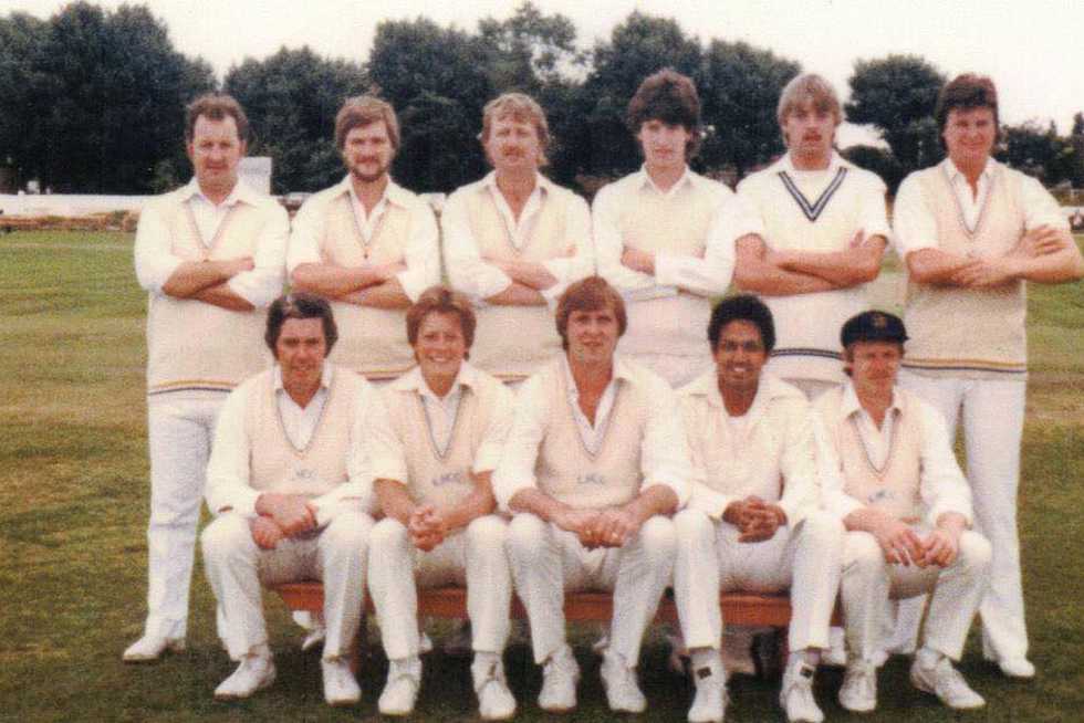Mohinder Armanath among his Lowerhouse teammates of 1981. Mohinder Armanath among his Lowerhouse teammates of 1981.