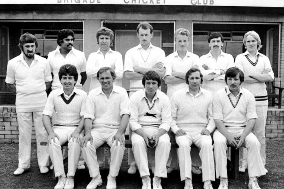Kapil Dev with the Limavady team that won the North West Cup trophy in 1980. The Northern Ireland club had caught wind of the future India captain's presence in the UK, where he was signing up to play for Nelson in the Lancashire League, and secured his services for the final against Sion Mills. Kapil Dev with the Limavady team that won the North West Cup trophy in 1980. The Northern Ireland club had caught wind of the future India captain's presence in the UK, where he was signing up to play for Nelson in the Lancashire League, and secured his services for the final against Sion Mills.