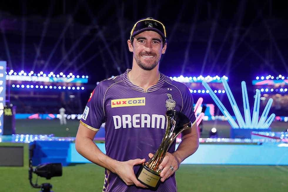 Starc was the player of the match in the final. Starc was the player of the match in the final.