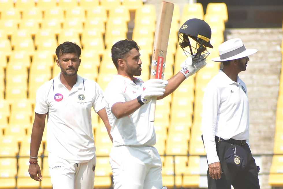 Nair scored 86 and 135 in the final against Kerala to help Vidarbha secure their third title Nair scored 86 and 135 in the final against Kerala to help Vidarbha secure their third title