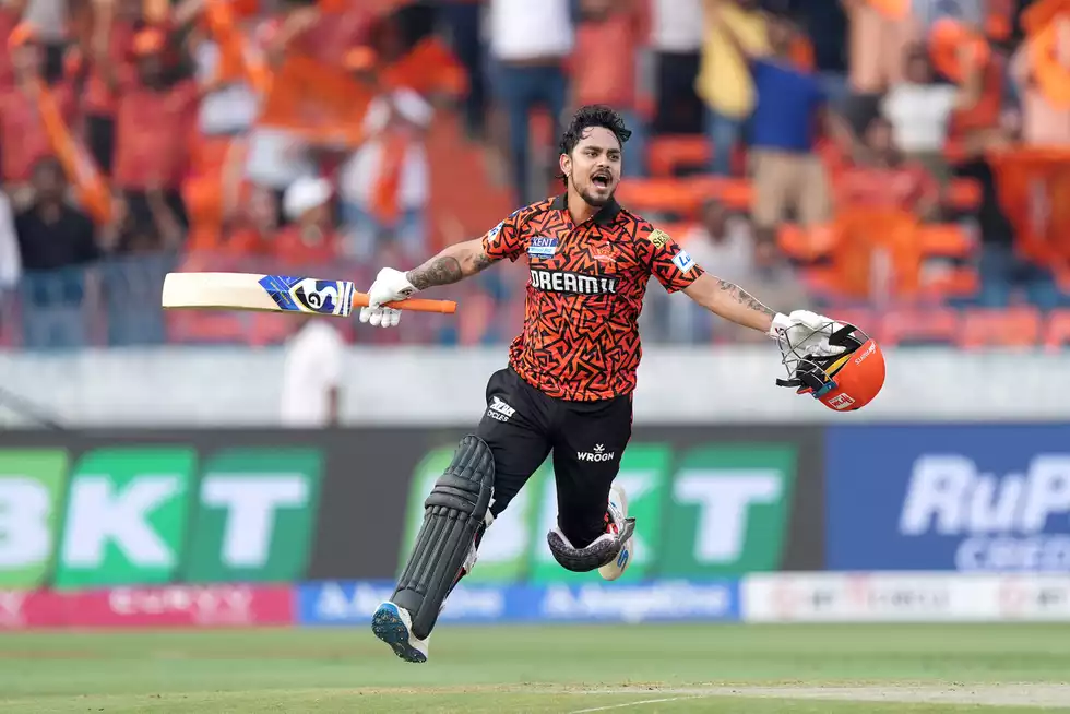 Donning SRH's orange and black for the first time, Ishan Kishan fit right in Donning SRH's orange and black for the first time, Ishan Kishan fit right in